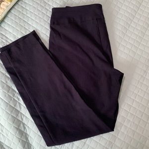 Boho Chic navy stretch dress pants. Size 8